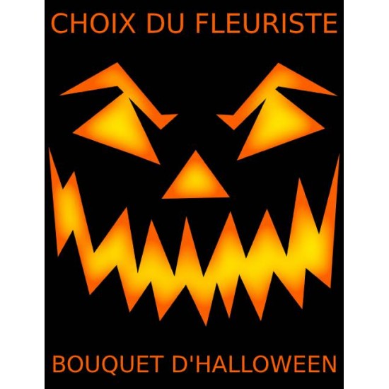  Choix du fleuriste - Bouquet d'Halloween